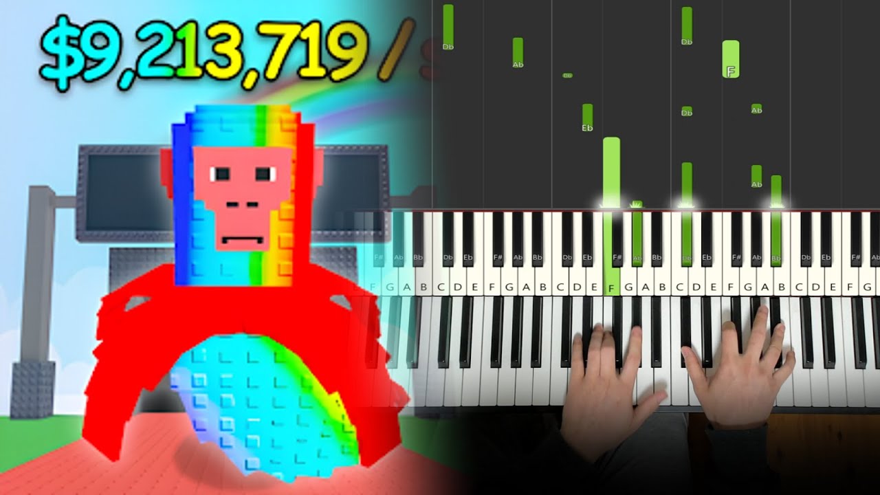 Steal A Brainrot Music on Piano