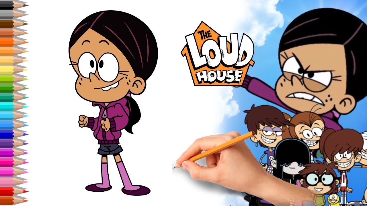 How to Draw Ronnie Anne Santiago | The Loud House 🏠
