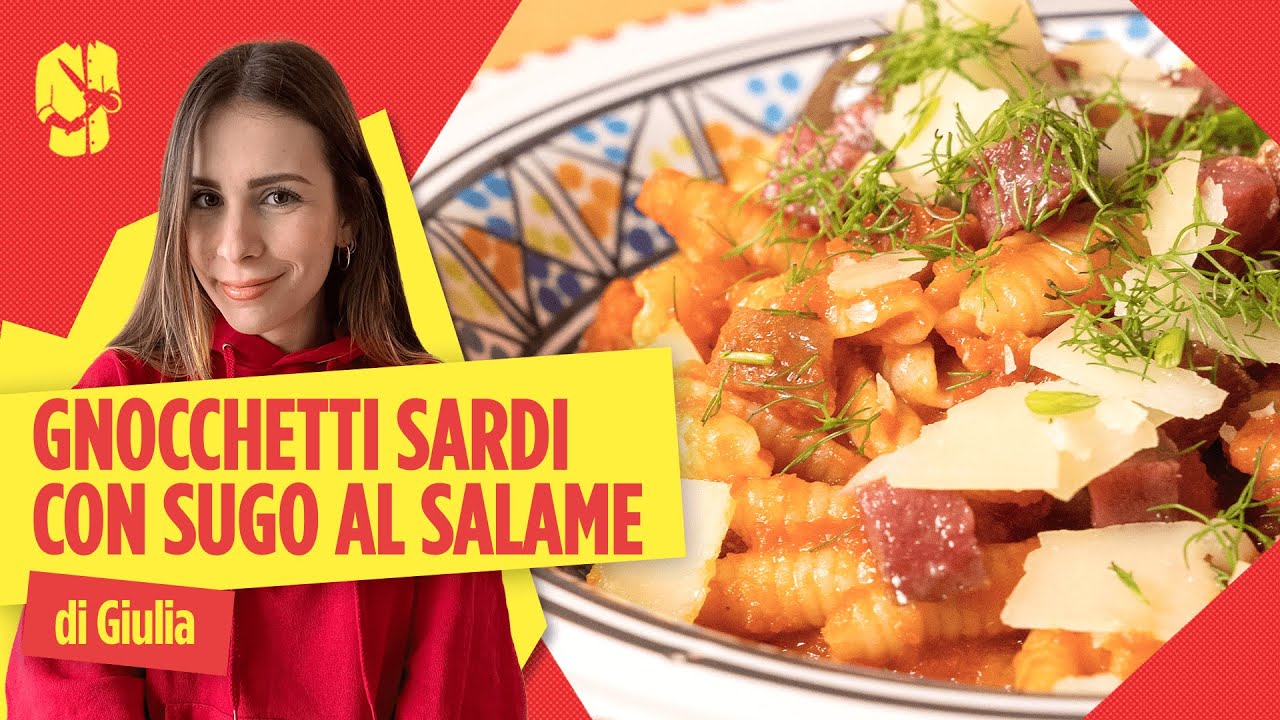 Gnocchetti sardi con sugo al Salame Cacciatore | CinC