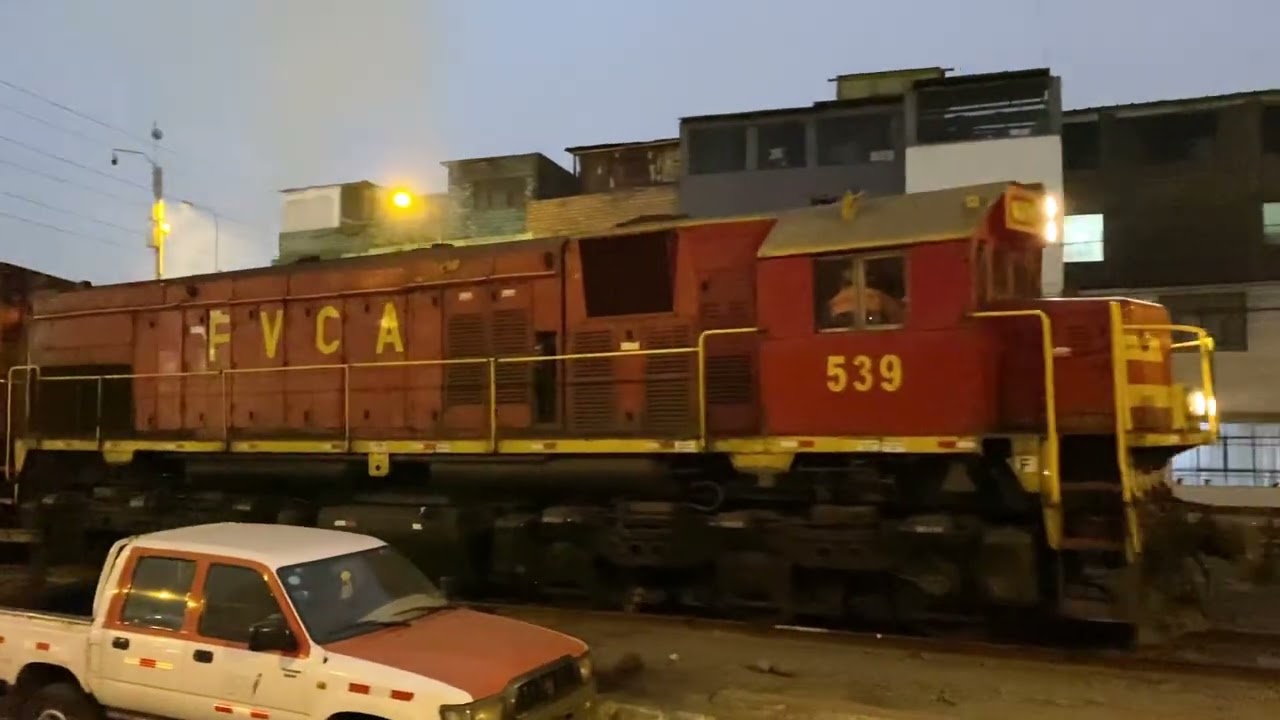 FVCA # 539 EMD G22CW - FCCA # 1035 GE C41-8W (23-08-2025)