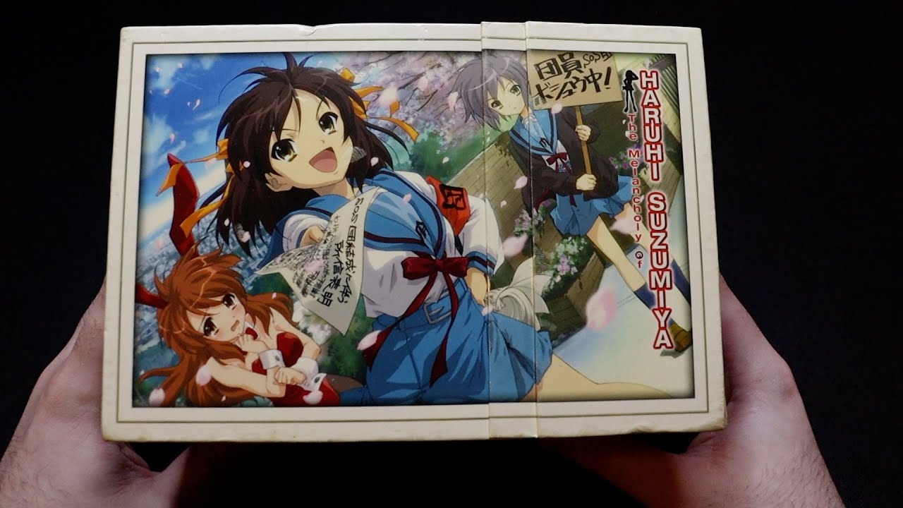 The Melancholy Of Haruhi Suzumiya (Vol. 1-4) Limited Edition Unboxing