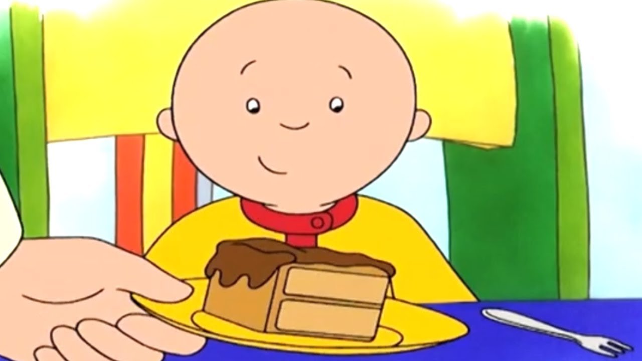 Caillou T&uuml;rk&ccedil;e HD -Caillou ve &Ccedil;ikolatalı S&uuml;rpriz Kek | kayu cizgi filmi| &ccedil;izgi filmleri &ccedil;ocuklar i&ccedil;i