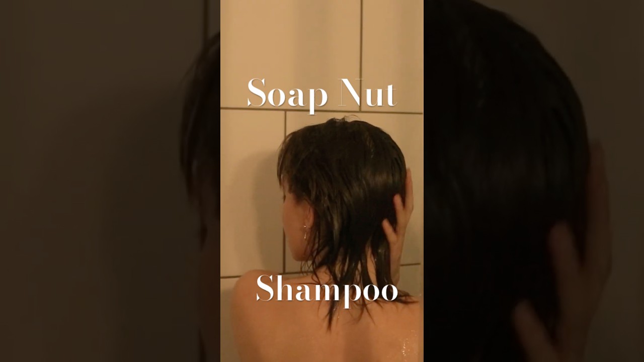 Soap Nut Shampoo | A Homemade Natural Alternative