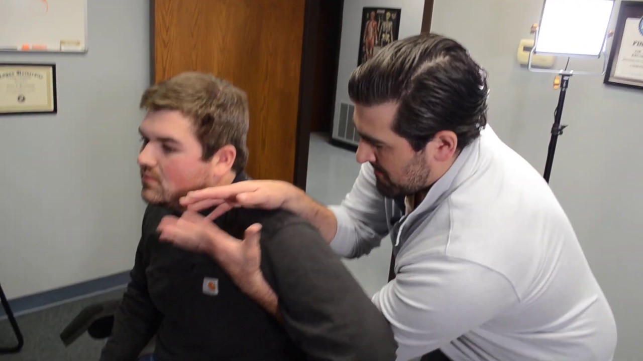 Shoulder Adjustment for AC Joint Pain