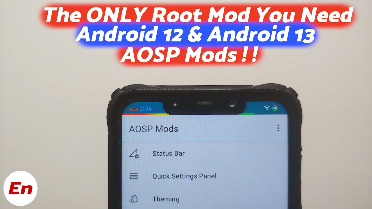 AOSP Mods; The ONLY Mod You Need for Your Rooted Android Device (Android 12 & Android 13), Xposed
