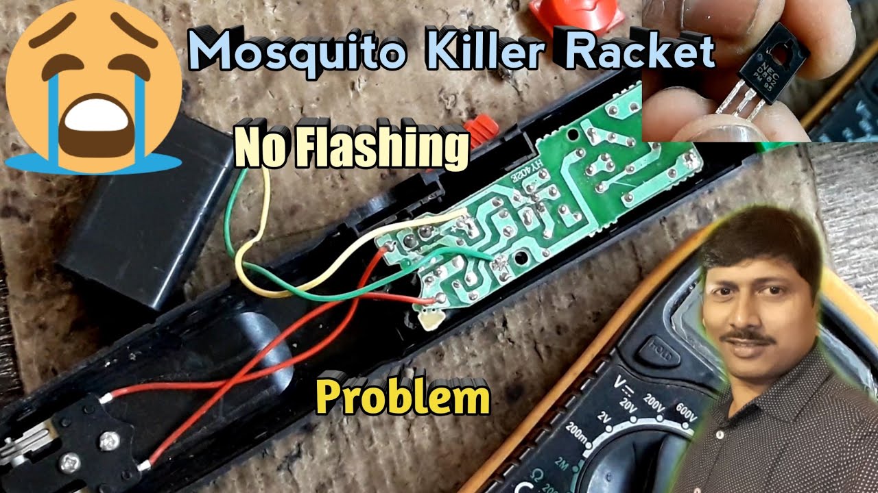 How to Fix Repair Mosquito Killer Bat | Dead Problem Solution Mosquito Killer Bat | no Flashing solv