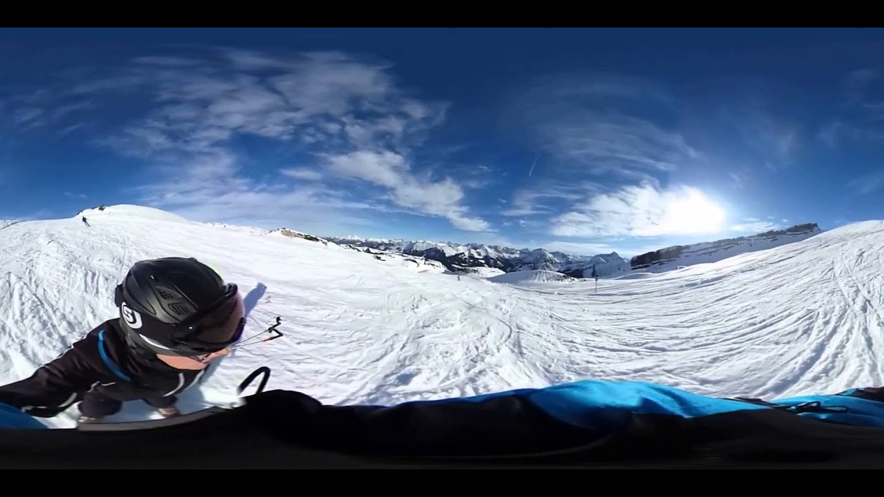 Afdaling Gottesacker piste 4 bij Ifen Kleinwalsertal