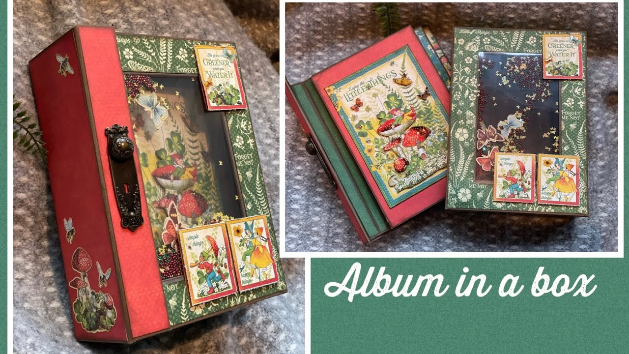 Minialbum in a box, Little things -Graphic45