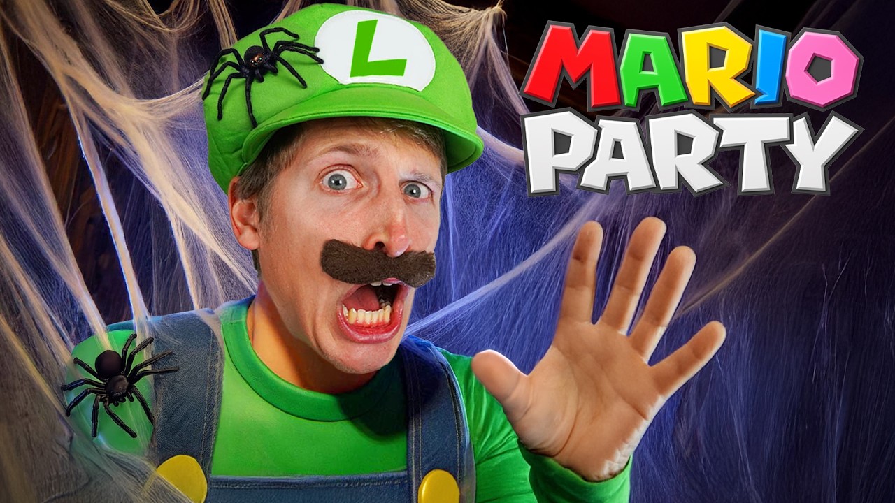 Mario Party в реальной жизни — мини-игры на Хэллоуин