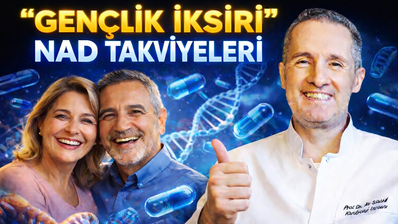 YAŞLANMAYA SON? ''Gençlik İksiri'' NAD Takviyeleri -  Prof. Dr. İlke Sipahi derinlemesine inceliyor.