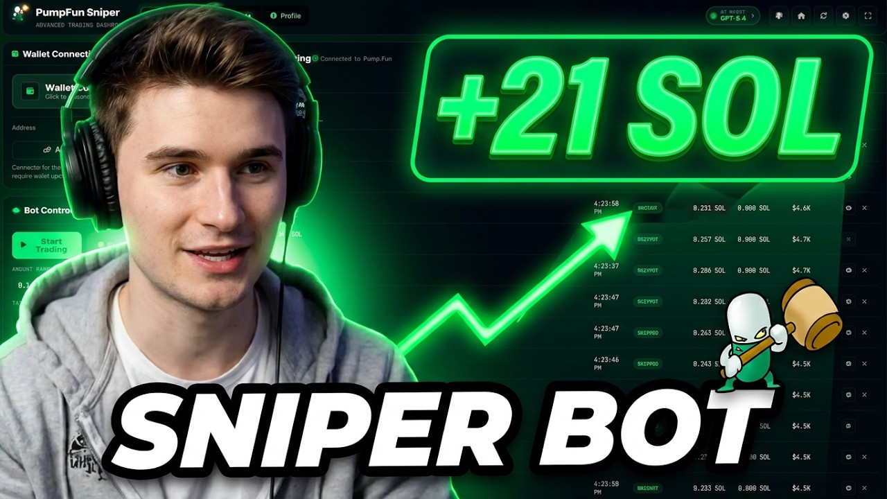 PumpFun Sniper Bot Step by Step! | Solana Trading Bot 2026!
