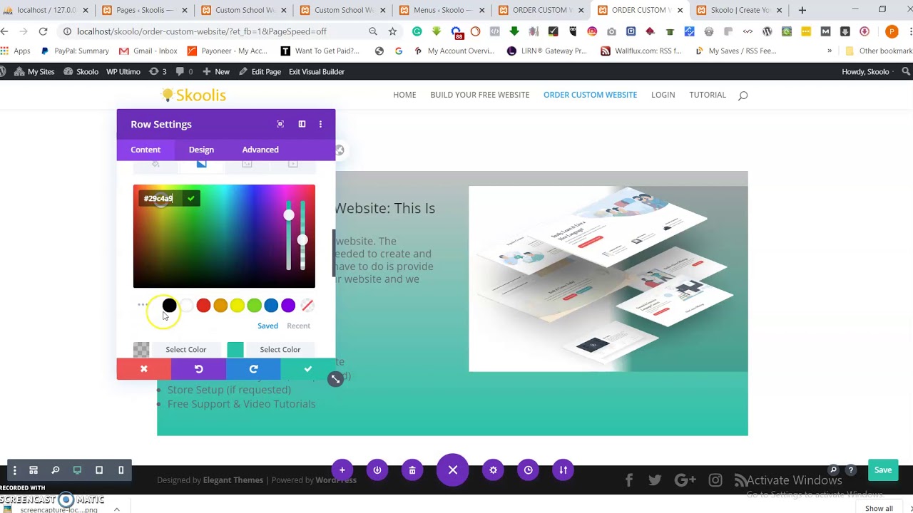 How to create a WordPress Multisite using Divi theme and WP Ultimo: Lesson 4i