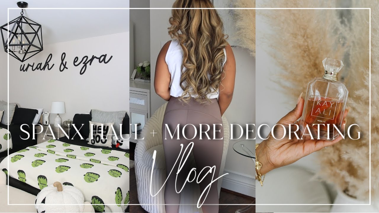 Vlog | Everyday Mom Life of 3, Spanx Haul + More Fall Decorating 🍂