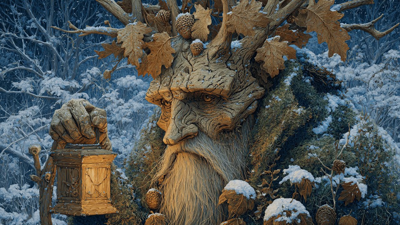 The Oak King Awakens - Soothing Celtic Music for Winter Silence