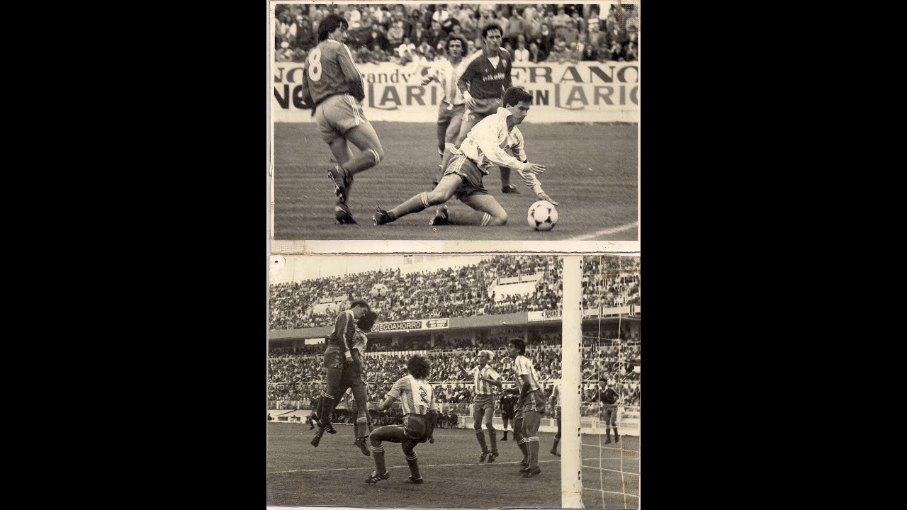 CD Málaga VS Real Zaragoza (0-1) Temporada 83-84.