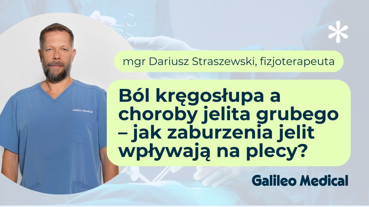 Ból kręgosłupa a choroby jelita grubego – jak zaburzenia jelit wpływają na plecy?