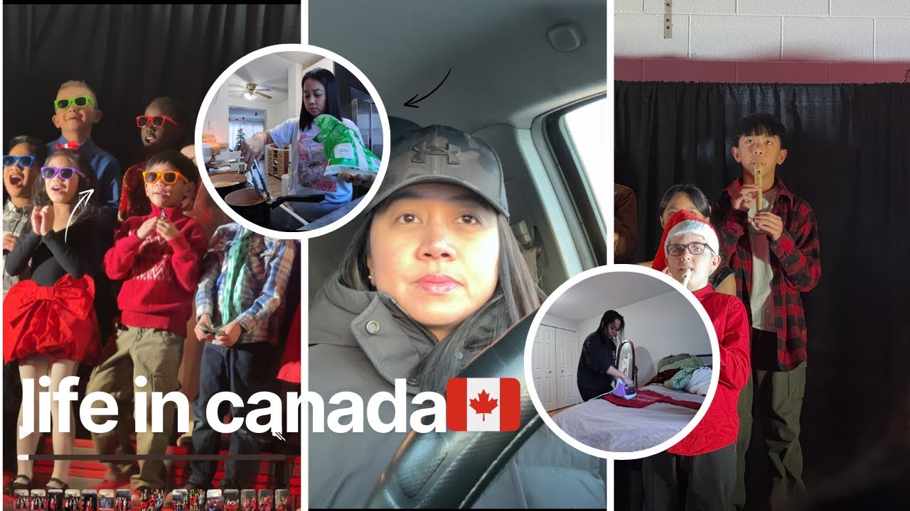 SCHOOL CHRISTMAS CONCERT | COOKING DINNER | DAY IN THE LIFE | LIFE IN CANADA🇨🇦 | DYAN GARCES