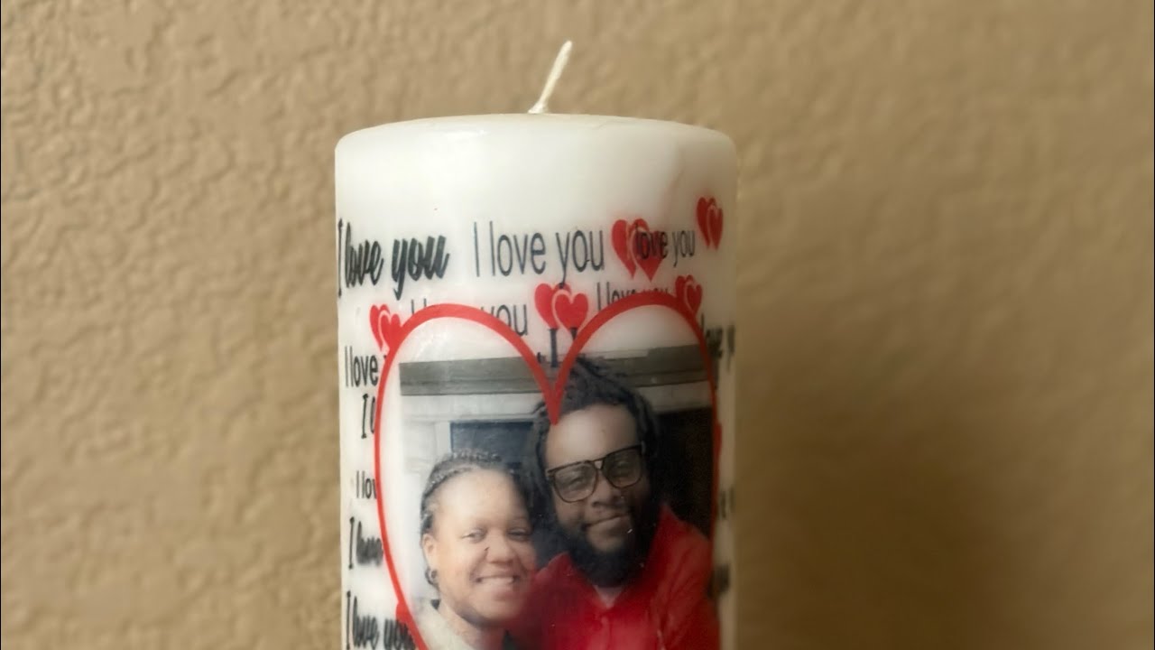 How to make a Custom Wax Candle using Sublimation