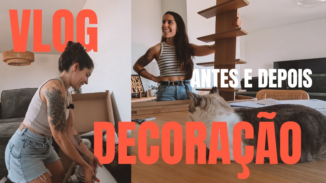 vlog | decoração e organização do meu apartamento: reforma + haul + home tour (before & after!)