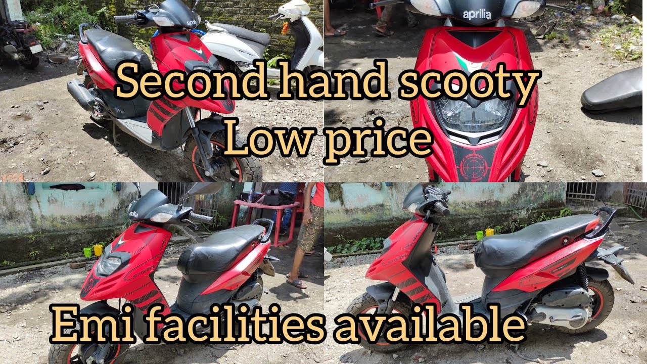 siliguri second hand bike scooty Market || Aprilia sr125 | sasta second hand bike market in siliguri