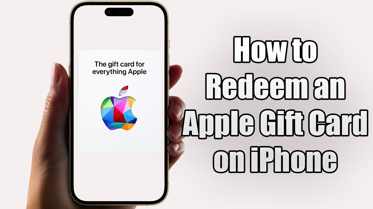 How to Redeem an Apple Gift Card on iPhone (2025)