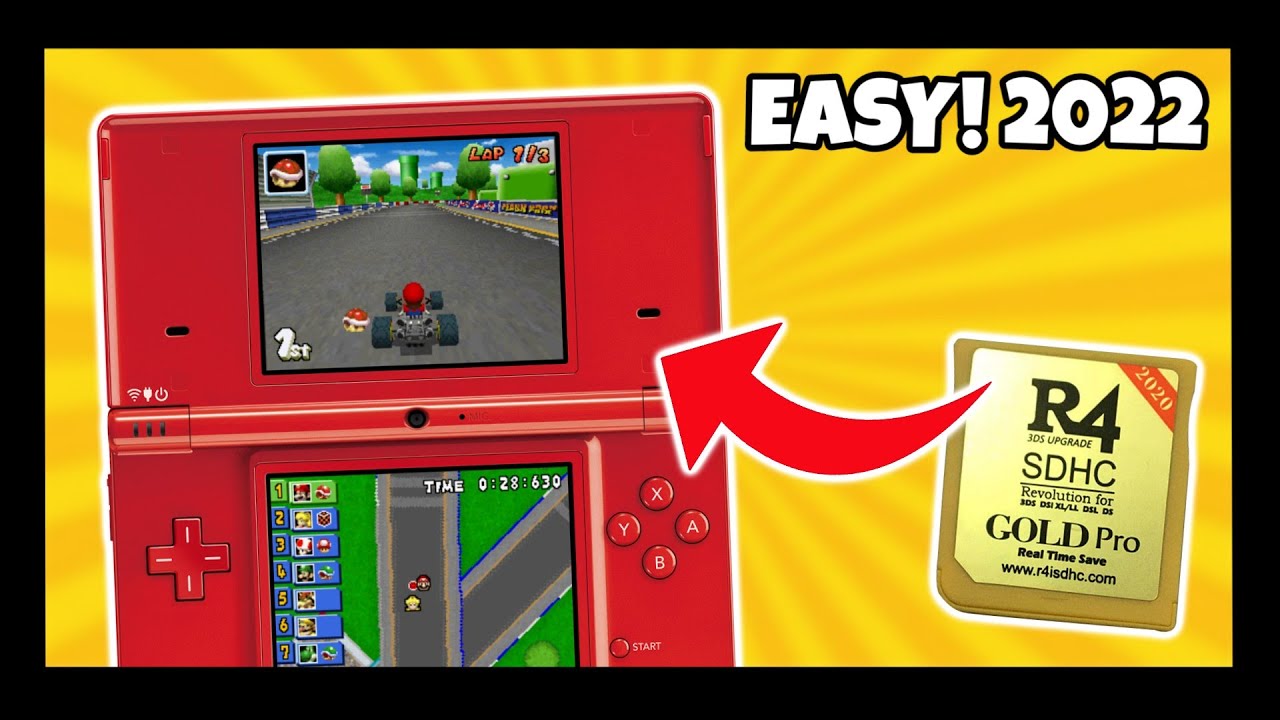 How to Easily Setup an R4 Card for Nintendo DS/3DS (Newest Tutorial 2022)