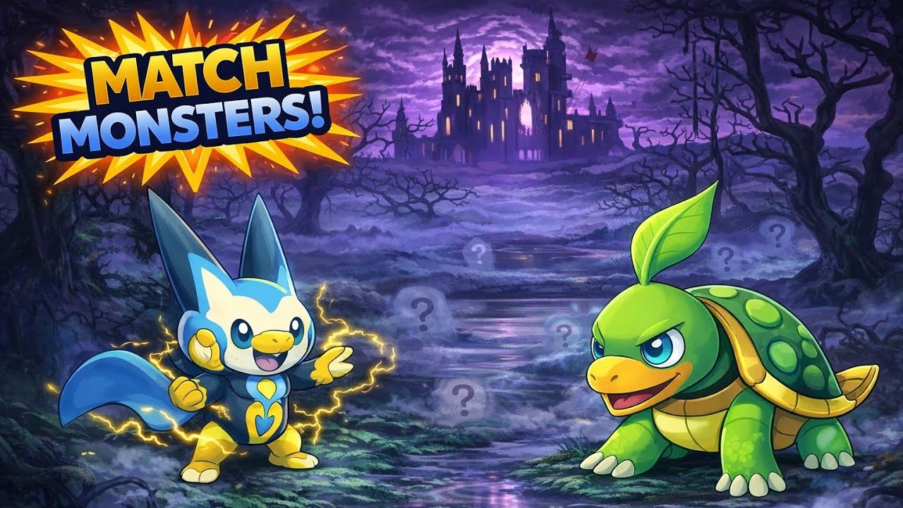 (Plato) Match Monster : Echomori - Turtlelisk vs Glowzard - Sahibun [Stage : Forvir Swamp]