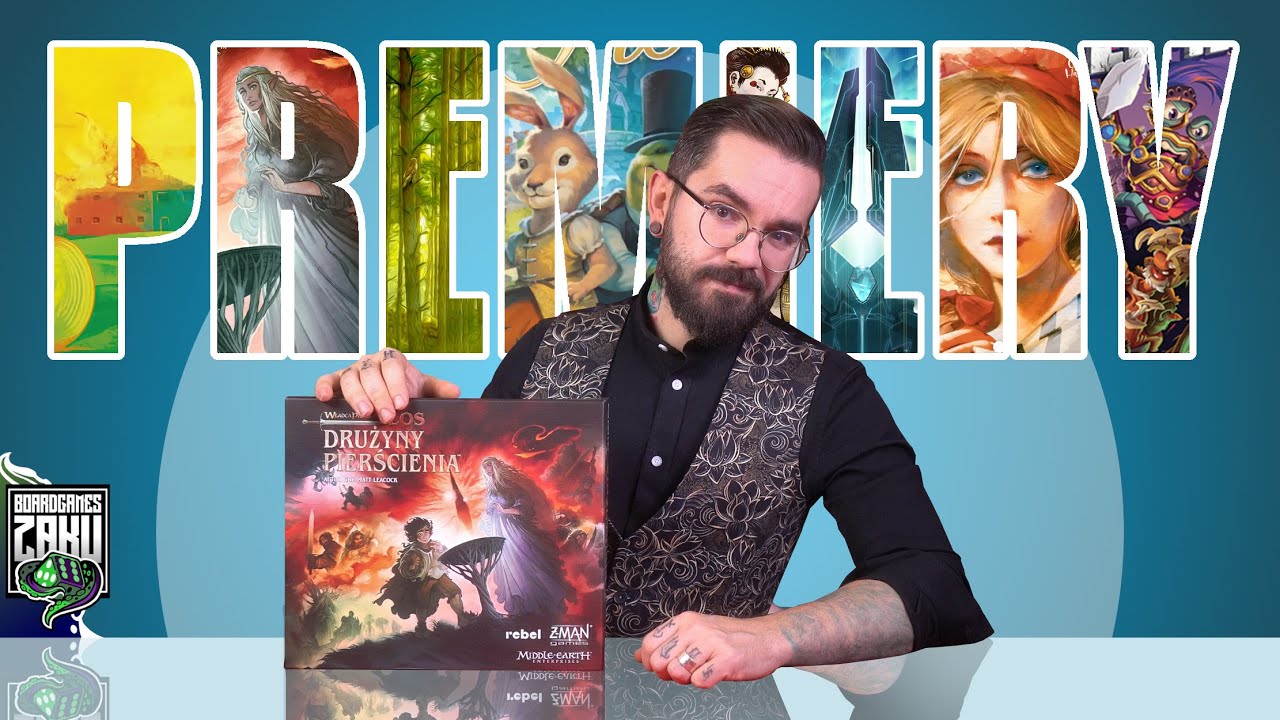 PREMIERY #5 - Nowości w Świecie Gier Planszowych |  GRY PLANSZOWE