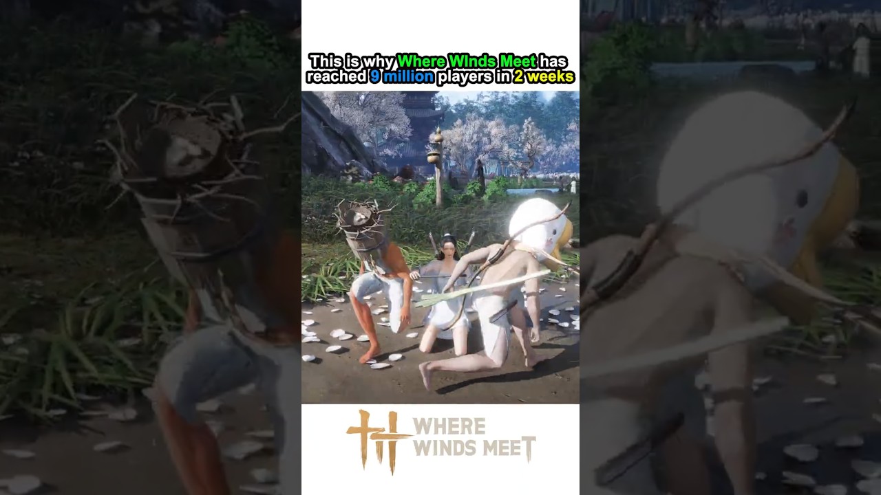 this is why the game has reached 9 million players in 2 weeks #wherewindsmeet