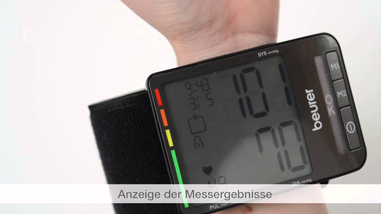 Quick Start Video des Blutdruckmessgeräts BC 80 von Beurer