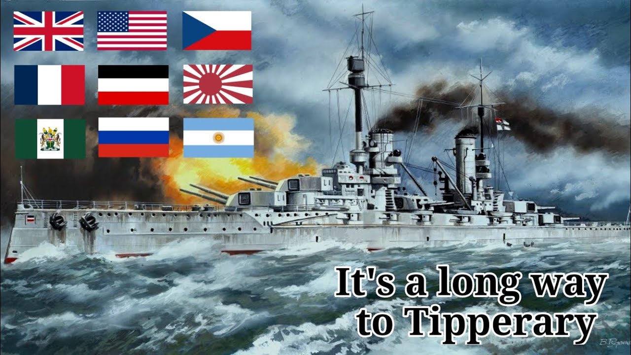(Part 1) It's a long way to Tipperary - 9 versions (with lyrics and translations).