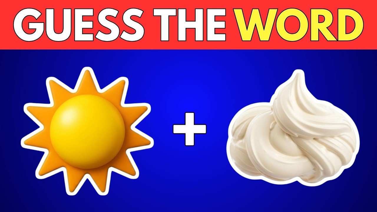 Can You Guess The Word By Emojis🤔 Emoji Quiz Challenge 2026
