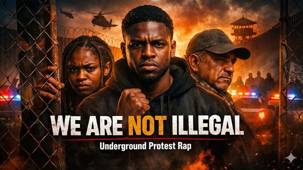 We Are Not Illegal | Human Rights vs. ICE: | Powerful Protest Rap 2026 (Official Lyric Video)