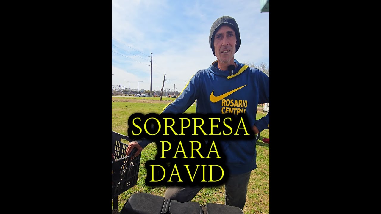 Sorpresa para David 🥰🥹