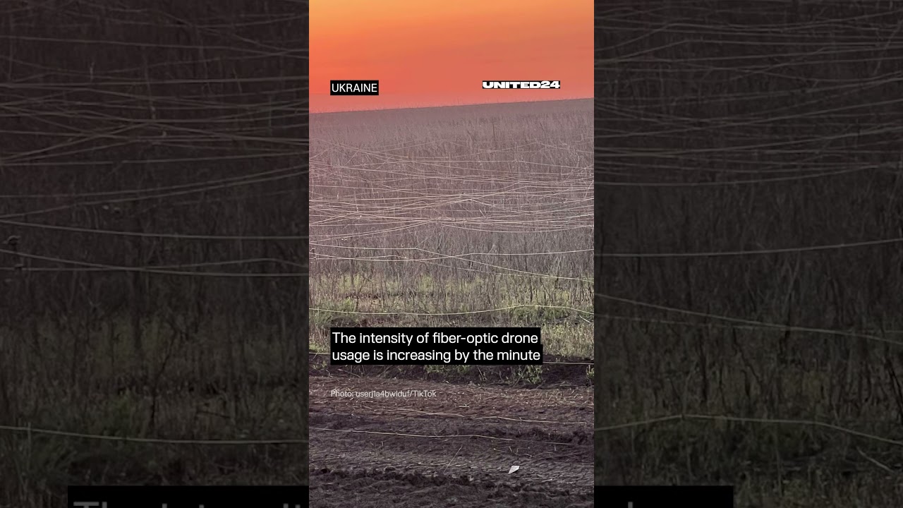 To jest wynik użycia dron&oacute;w światłowodowych na Ukrainie #wojnanaukrainie #dron