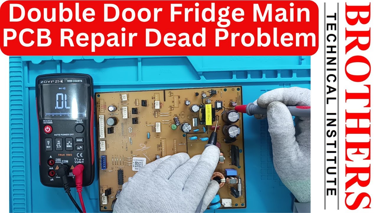 Inverter Fridge PCB Repair | Dead PCB #inverterfridge #inverterfridgepcb #pcb #pcbrepair #fridge