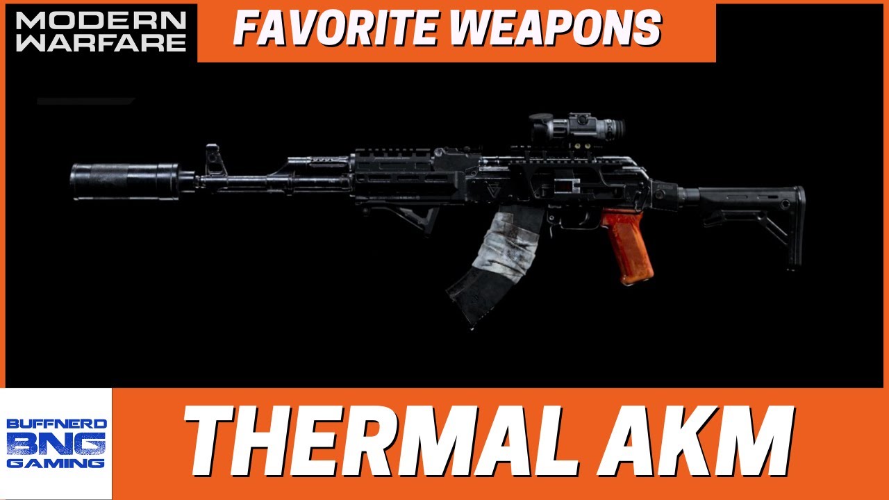 Thermal AKM - Favorite Weapons - Call Of Duty Modern Warfare