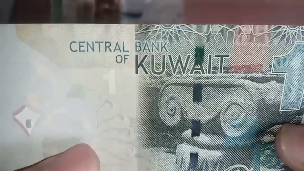 Asmr with Kuwaiti Banknotes