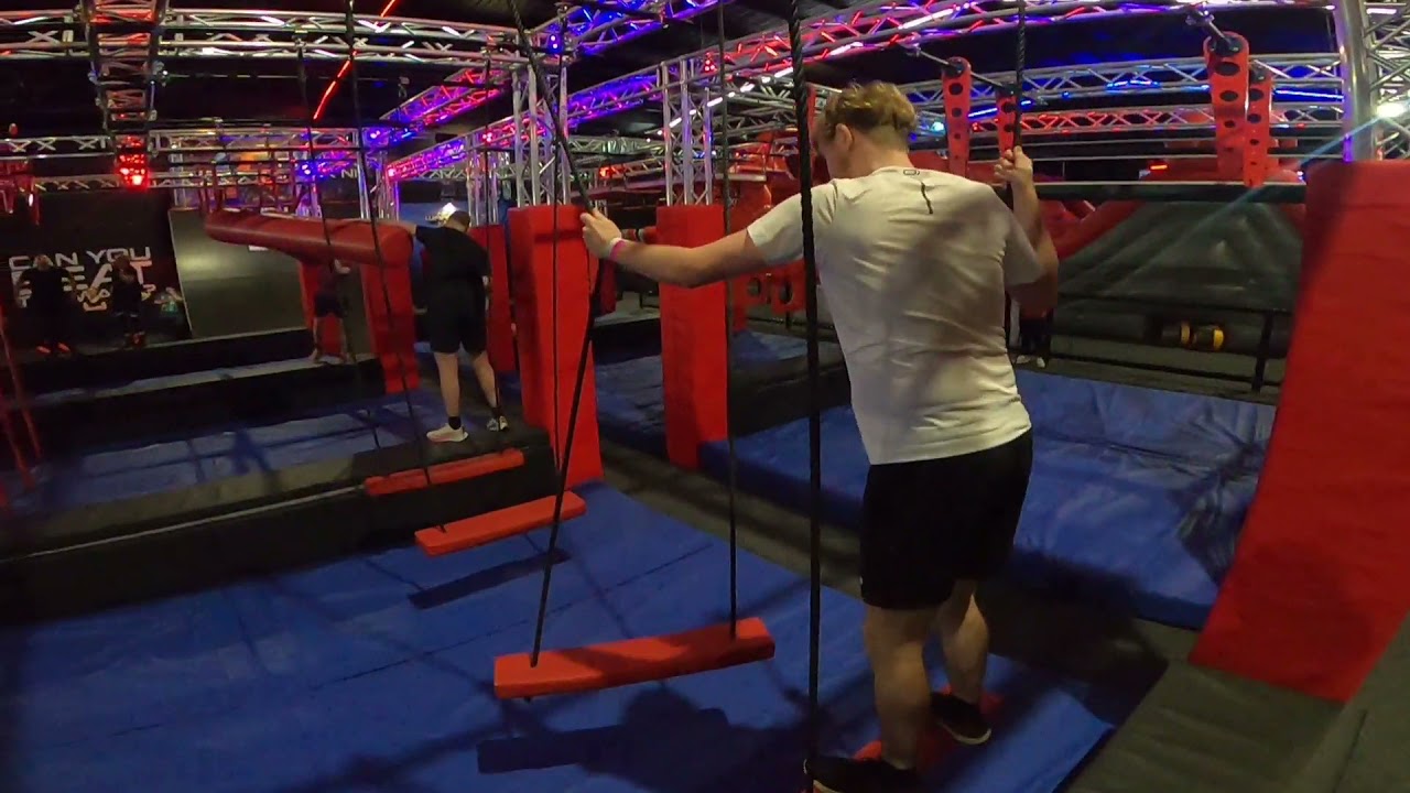 Ninja Warrior. Sheffield. UK, Health & Wellbeing team.
