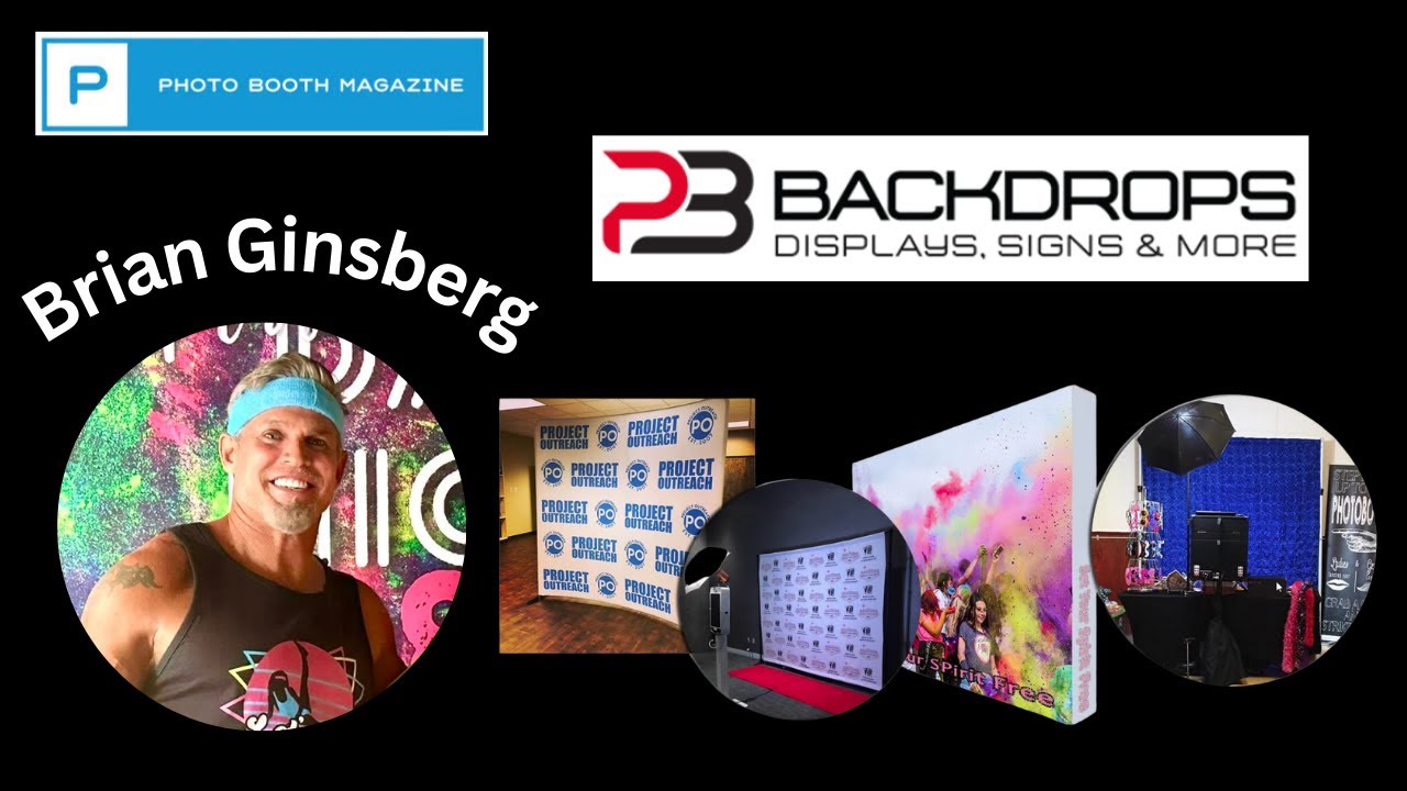 Live With PB Backdrops