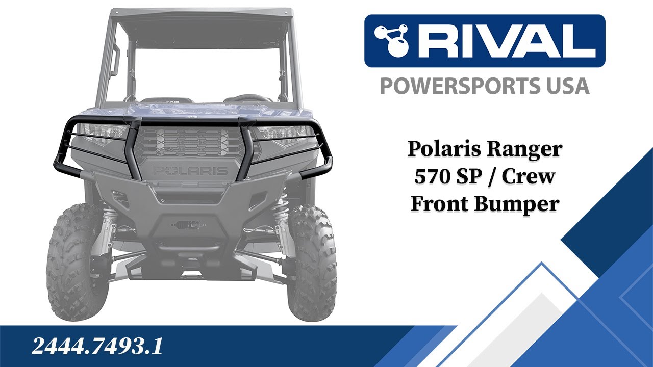 Polaris Ranger 570 SP Rival Front Bumper Fitting Video (2444.7493.1)