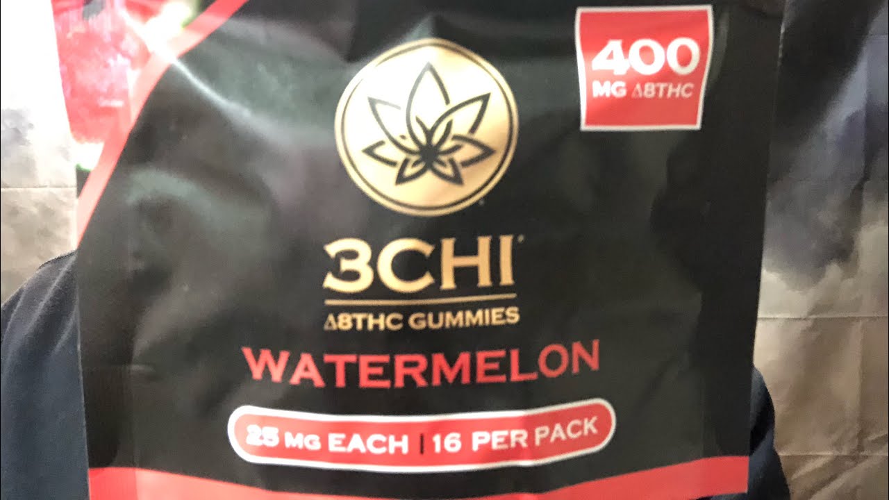 Watermelon Delta 8 Thc Gummies from 3CHI. #3Chicanna  #delta8thc #Edibles