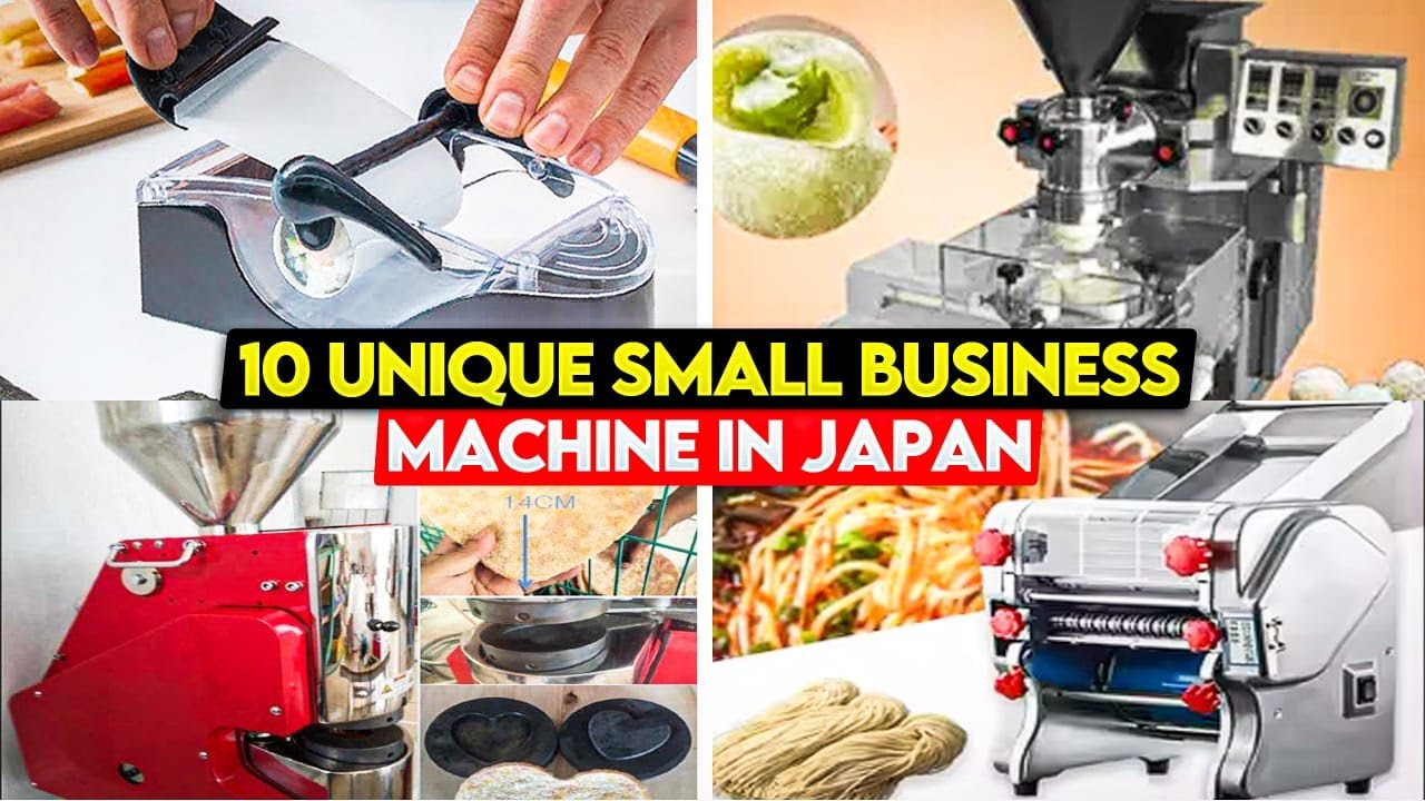 Discover 10 Innovative Small Business Machines In Japan.