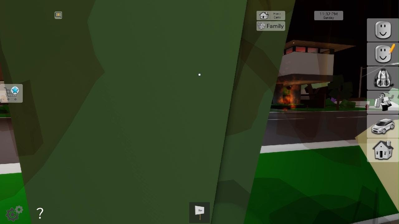 Trolling my freind on Roblox