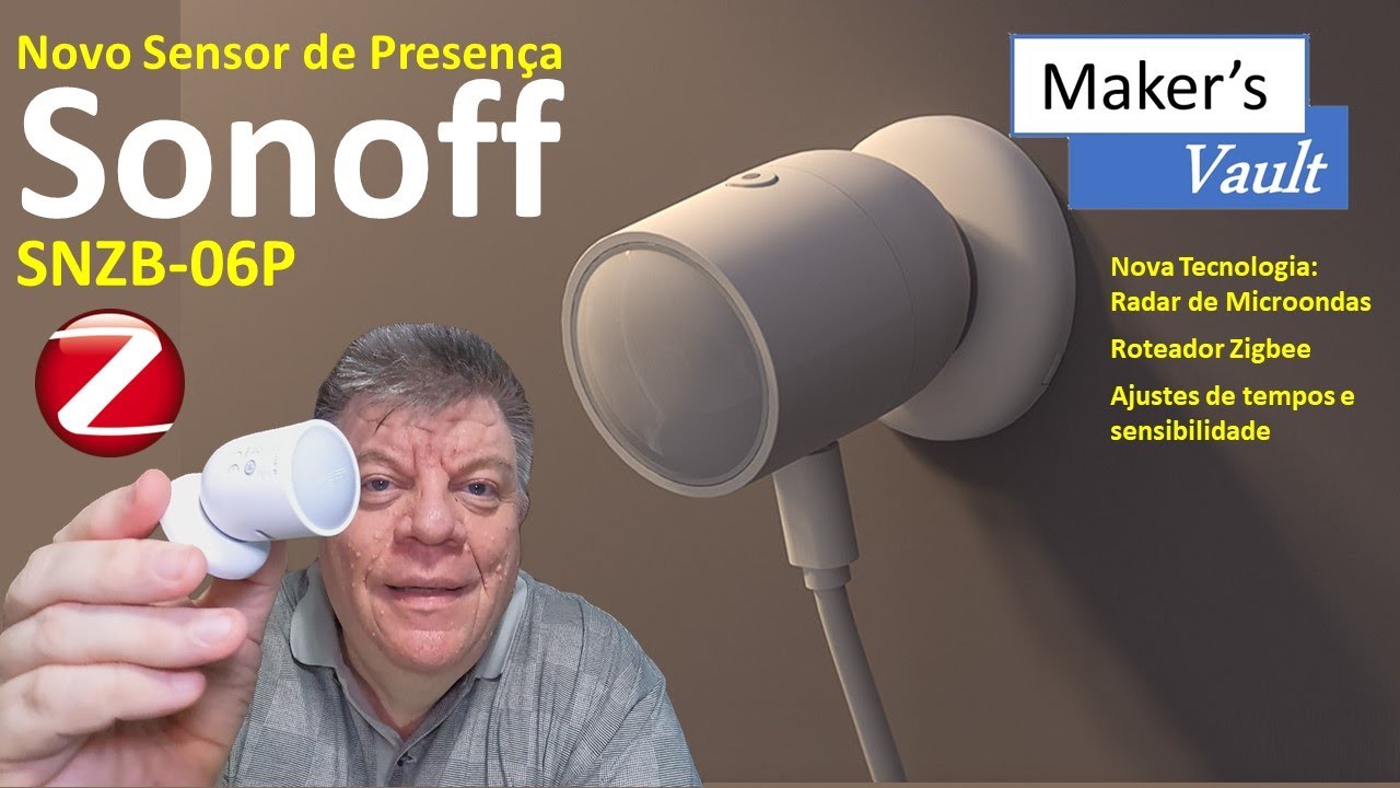 Conheça o Novo Sonoff SNZB-06P: Sensor de Presença Humana Zigbee - Nova Tecnologia