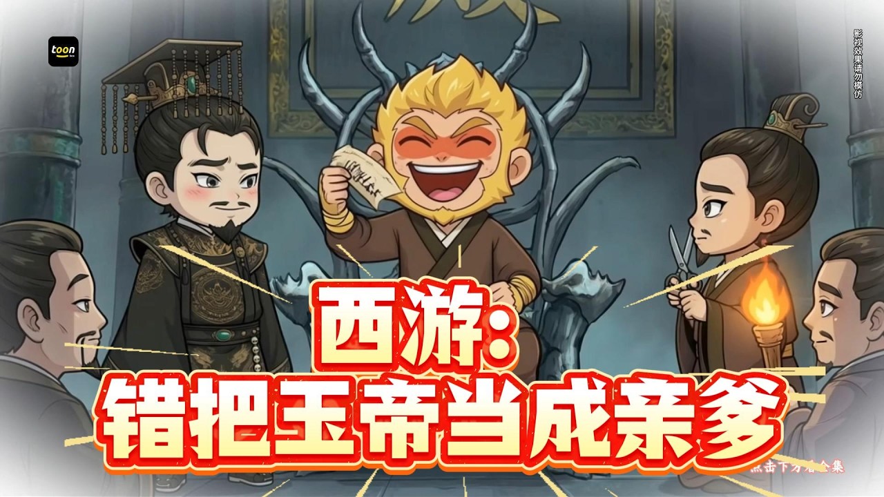 [multi sub] 《西遊，錯把玉帝當親爹》全集EP01-10 | 点击下方看原片，更精彩！