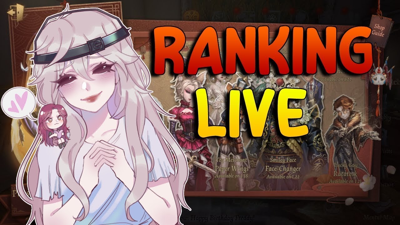Playing a little game 1 tourney today (Members Live) / Identity V