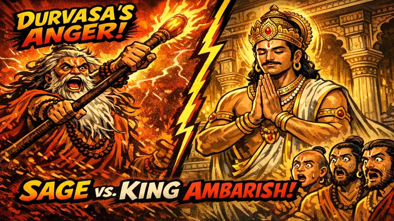 King Ambarish, Sage Durvasa, and the Power of Fasting