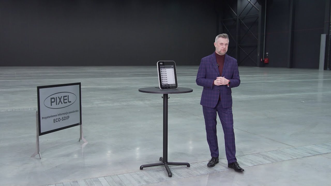 Przyjazna środowisku, przystankowa informacja pasażerska w technologii e-papier ECO-SDIP