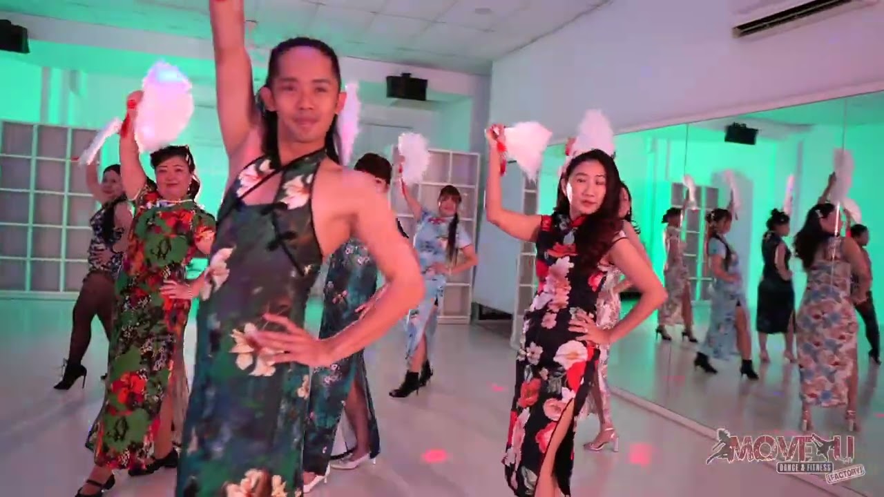 旗袍 扇子舞 夜上海